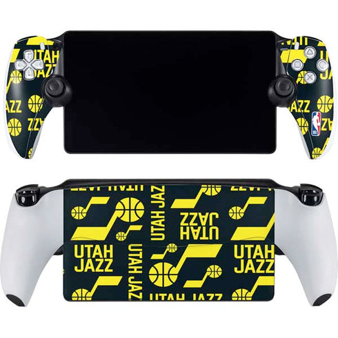 NBA Utah Jazz Blast PlayStation Portal Remote Player Skin