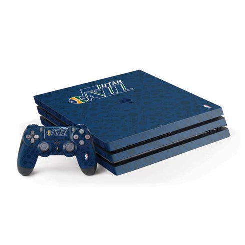 NBA Utah Jazz Blast PS4 Pro Bundle Skin