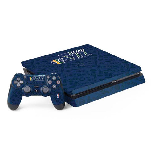 NBA Utah Jazz Blast PS4 Slim Bundle Skin