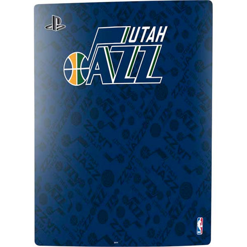 NBA Utah Jazz Blast PS5 Console Skin