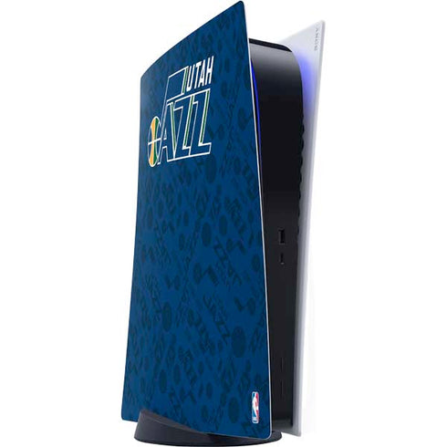 NBA Utah Jazz Blast PS5 Digital Edition Console Skin
