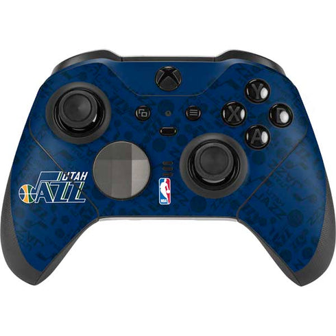 NBA Utah Jazz Blast Xbox Elite Wireless Controller Series 2 Skin