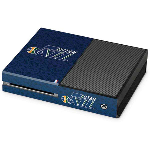 NBA Utah Jazz Blast Xbox One Console Skin