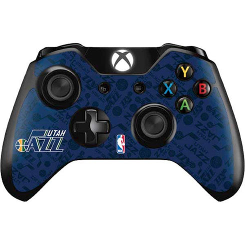 NBA Utah Jazz Blast Xbox One Controller Skin