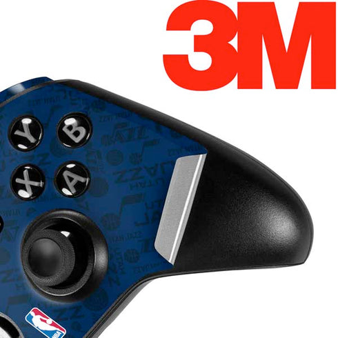 NBA Utah Jazz Blast Xbox One Elite Controller Skin
