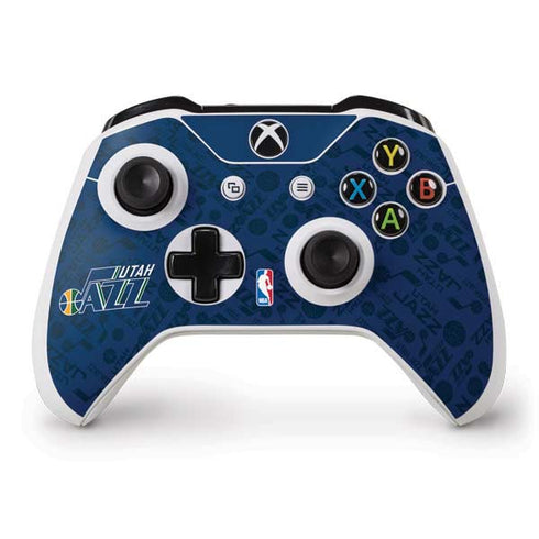 NBA Utah Jazz Blast Xbox One S Controller Skin