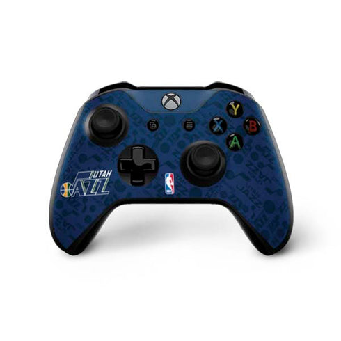 NBA Utah Jazz Blast Xbox One X Controller Skin