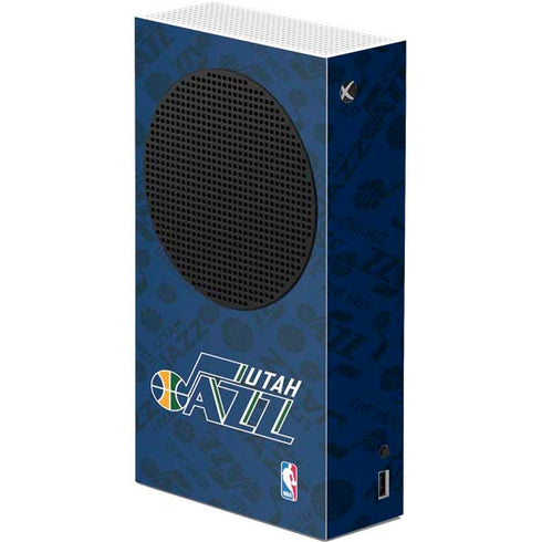 NBA Utah Jazz Blast Xbox Series S Console Skin
