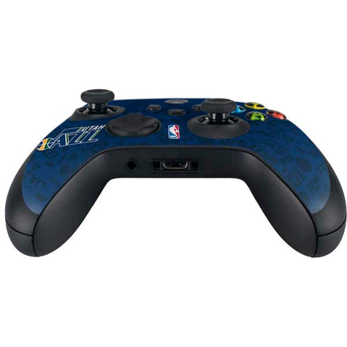 NBA Utah Jazz Blast Xbox Series X Controller Skin
