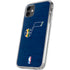 NBA Utah Jazz Yellow Texture iPhone 11 Clear Case