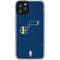 NBA Utah Jazz Yellow Texture iPhone 11 Pro Clear Case