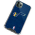 NBA Utah Jazz Yellow Texture iPhone 11 Pro Max Clear Case