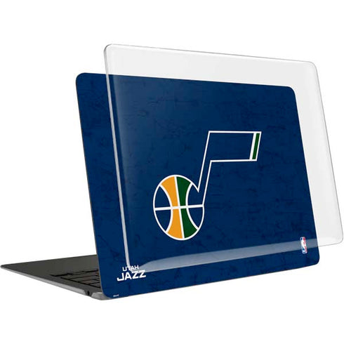 NBA Utah Jazz Yellow Texture MacBook Air 13in M1 (2021) Case plus Skin