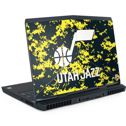 NBA Utah Jazz Grey Digi Camo Dell Alienware Skin