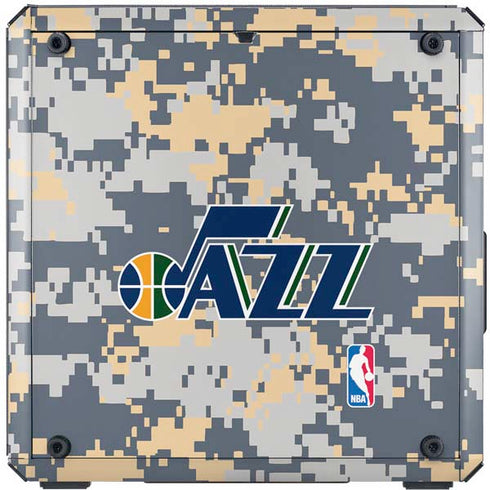 NBA Utah Jazz Grey Digi Camo Cooler Master MasterBox Q300L Mini Tower Skin