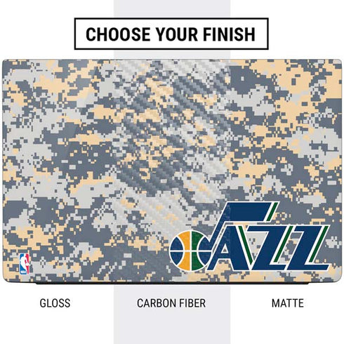 NBA Utah Jazz Grey Digi Camo Dell Vostro Skin