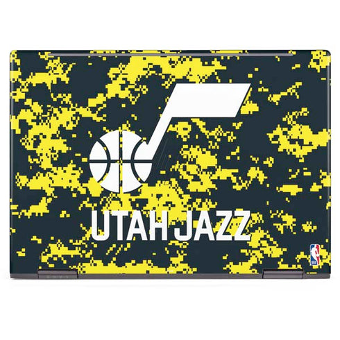 NBA Utah Jazz Grey Digi Camo HP Envy Skin