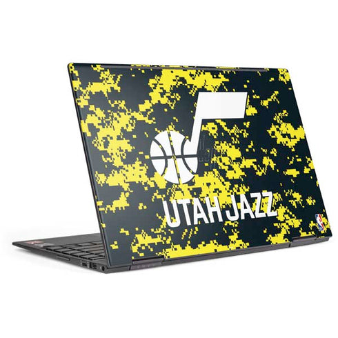 NBA Utah Jazz Grey Digi Camo HP Envy Skin