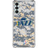 NBA Utah Jazz Grey Digi Camo Galaxy A13 5G Clear Case