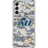 NBA Utah Jazz Grey Digi Camo Galaxy A14 5G Clear Case