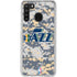 NBA Utah Jazz Grey Digi Camo Galaxy A21 Clear Case