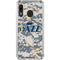 NBA Utah Jazz Grey Digi Camo Galaxy A30 Clear Case