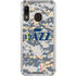 NBA Utah Jazz Grey Digi Camo Galaxy A30 Clear Case