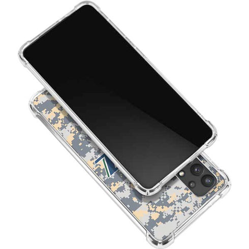 NBA Utah Jazz Grey Digi Camo Galaxy A32 5G Clear Case