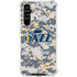 NBA Utah Jazz Grey Digi Camo Galaxy A54 5G Clear Case