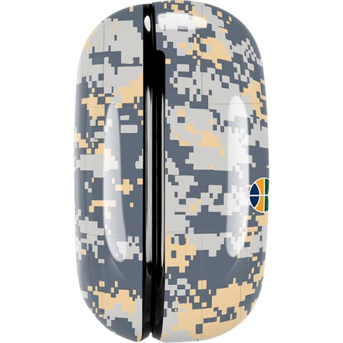 NBA Utah Jazz Grey Digi Camo Galaxy Buds Pro Skin