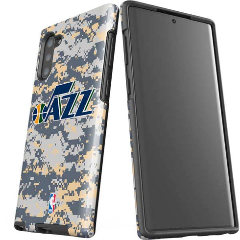 NBA Utah Jazz Grey Digi Camo Galaxy Note 10 Pro Case