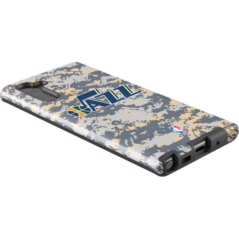 NBA Utah Jazz Grey Digi Camo Galaxy Note 10 Pro Case