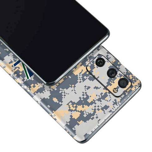 NBA Utah Jazz Grey Digi Camo Galaxy S20 Fan Edition Skin