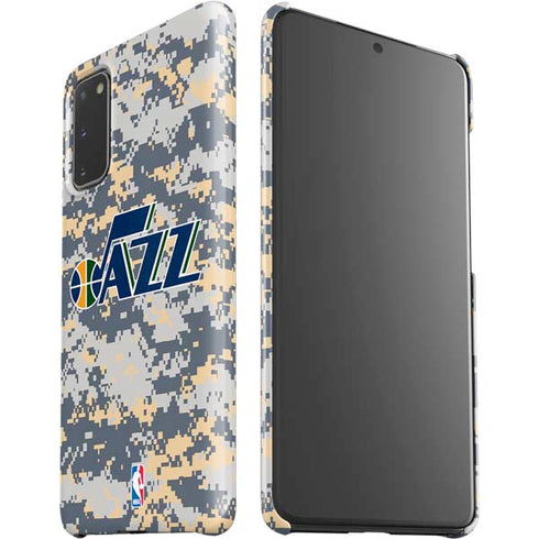 NBA Utah Jazz Grey Digi Camo Galaxy S20 Lite Case