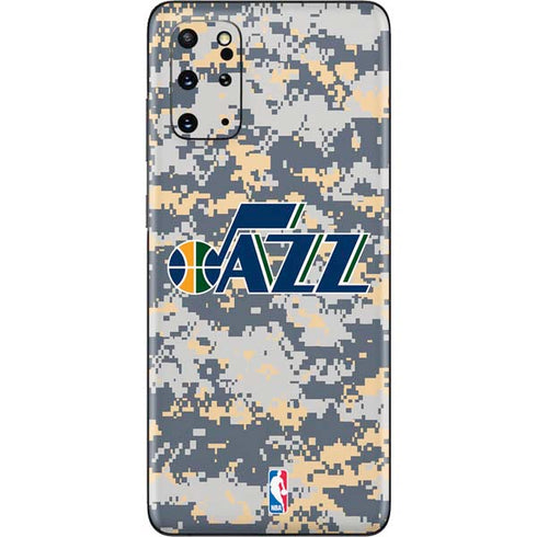 NBA Utah Jazz Grey Digi Camo Galaxy S20 Plus Skin