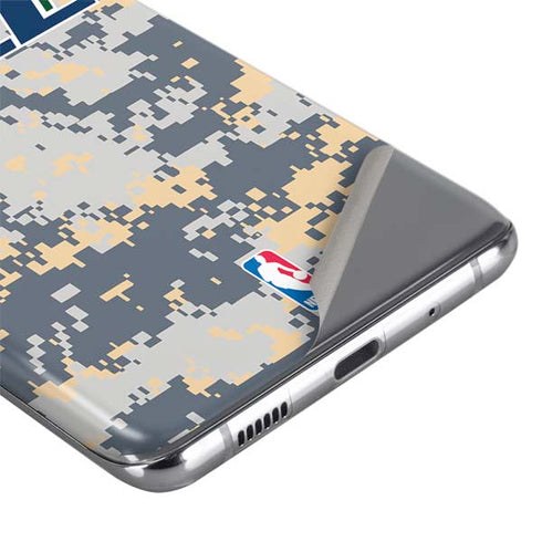 NBA Utah Jazz Grey Digi Camo Galaxy S20 Skin