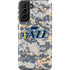 NBA Utah Jazz Grey Digi Camo Galaxy S21 FE Pro Case