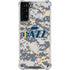 NBA Utah Jazz Grey Digi Camo Galaxy S21 Plus 5G Clear Case