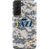 NBA Utah Jazz Grey Digi Camo Galaxy S21 Plus 5G Pro Case