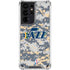 NBA Utah Jazz Grey Digi Camo Galaxy S21 Ultra 5G Clear Case