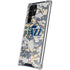 NBA Utah Jazz Grey Digi Camo Galaxy S22 Ultra Clear Case