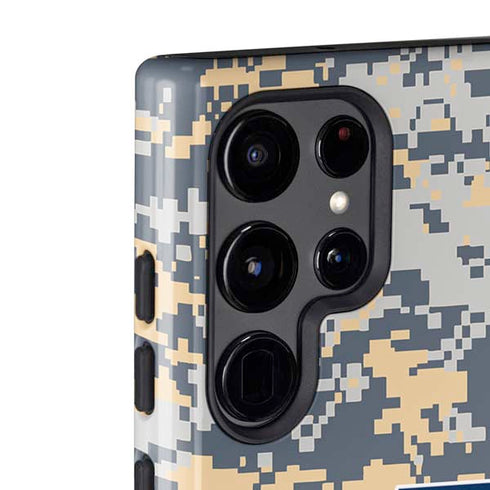 NBA Utah Jazz Grey Digi Camo Galaxy S22 Ultra Pro Case