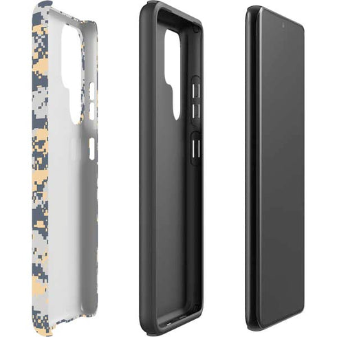 NBA Utah Jazz Grey Digi Camo Galaxy S22 Ultra Pro Case
