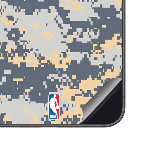 NBA Utah Jazz Grey Digi Camo Galaxy S23 FE Skin