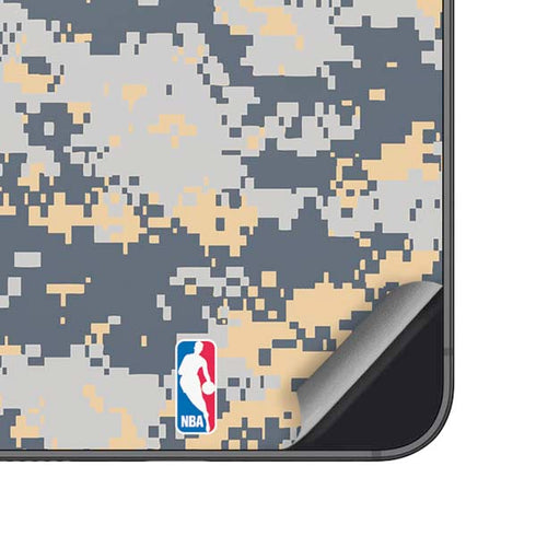 NBA Utah Jazz Grey Digi Camo Galaxy S23 Skin