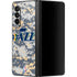 NBA Utah Jazz Grey Digi Camo Galaxy Z Fold3 5G Skin
