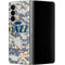 NBA Utah Jazz Grey Digi Camo Galaxy Z Fold4 5G Skin