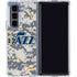 NBA Utah Jazz Grey Digi Camo Galaxy Z Fold5 5G Clear Case