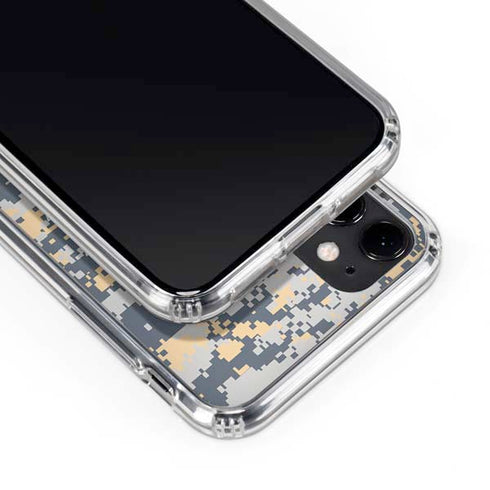 NBA Utah Jazz Grey Digi Camo iPhone 11 Clear Case