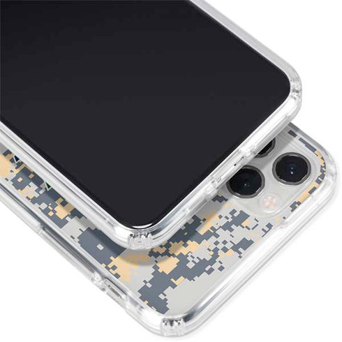 NBA Utah Jazz Grey Digi Camo iPhone 11 Pro Clear Case